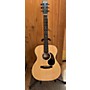 Used Martin Used Martin 00012E Natural Acoustic Electric Guitar Natural