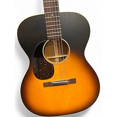 Used Martin 00017SM Left Handed Whiskey Sunset Acoustic Guitar