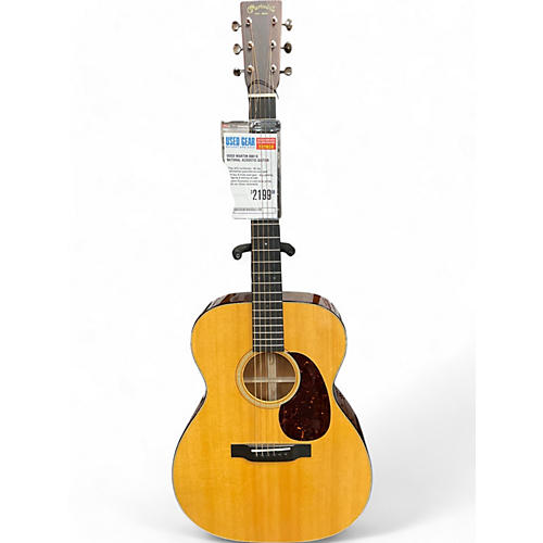 Martin Used Martin 00018 Natural Acoustic Guitar Natural