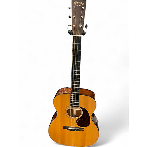 Used Martin 00018 Natural Acoustic Guitar Natural
