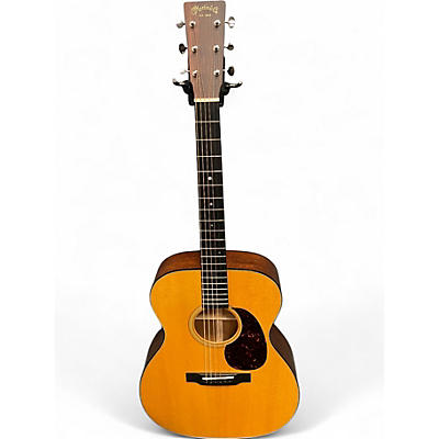 Used Martin 00018 Natural Acoustic Guitar