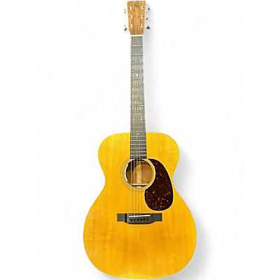 Used Martin 00018 Natural Acoustic Guitar
