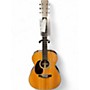 Used Martin 00028 Left Handed Natural Acoustic Electric Guitar Natural