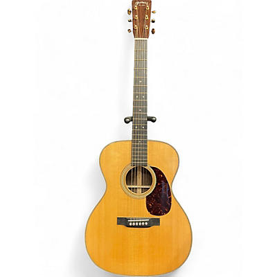 Martin Used Martin 00028 Modern Deluxe Natural Acoustic Guitar