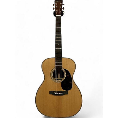 Martin Used Martin 00028E Natural Acoustic Electric Guitar Natural