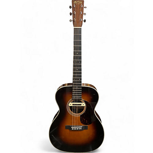 Martin Used Martin 00028EC Eric Clapton Signature 3 Tone Sunburst Acoustic Guitar 3 Tone Sunburst