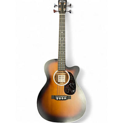 Used Martin 000C Jr-E Bass 2 Tone Sunburst Acoustic Bass Guitar