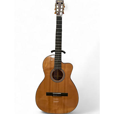 Used Martin 000C NYLON Natural Classical Acoustic Electric Guitar