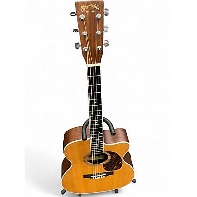 Used Martin 000C16RGTEAURA Natural Acoustic Electric Guitar