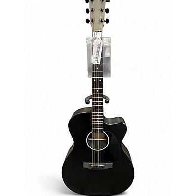 Used Martin 000CX1E Special Jett Black HPL Black Acoustic Electric Guitar