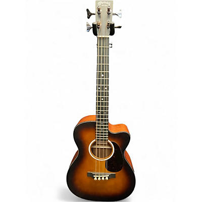Used Martin 00C JR BASS Tobacco Burst Acoustic Bass Guitar