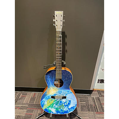 Martin Used Martin 00L Earth Custom Graphic Acoustic Guitar