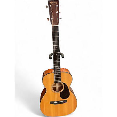 Used Martin 018 Natural Acoustic Guitar