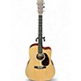 Used Martin 11 E Natural Acoustic Electric Guitar Natural