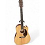 Used Martin 11 E Natural Acoustic Electric Guitar Natural