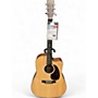 Used Martin  11E Dreadnought Natural Acoustic Electric Guitar Natural