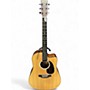 Used Martin 11E Natural Acoustic Electric Guitar Natural