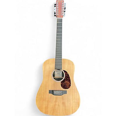 Used Martin 12 String X Series Natural 12 String Acoustic Electric Guitar