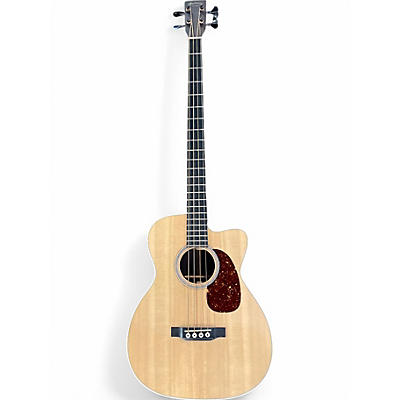 Used Martin BC-16E Natural Acoustic Bass Guitar