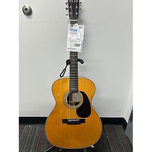 Martin Used Martin BROOKE LIGERTWOOD SIGNATURE 000-28 Natural Acoustic Electric Guitar Natural