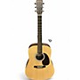 Used Martin Billy Strings D-X2E Natural Acoustic Electric Guitar Natural