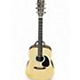 Used Martin Billy Strings DX2E natural Acoustic Electric Guitar natural
