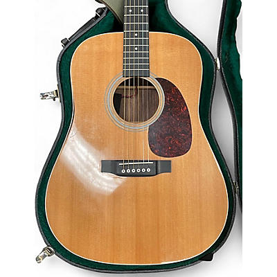 Used Martin CUSTOM 28 STYLE DREADNOUGHT Natural Acoustic Guitar