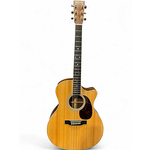 Used Martin CUSTOM CUTAWAY Natural Acoustic Electric Guitar Natural