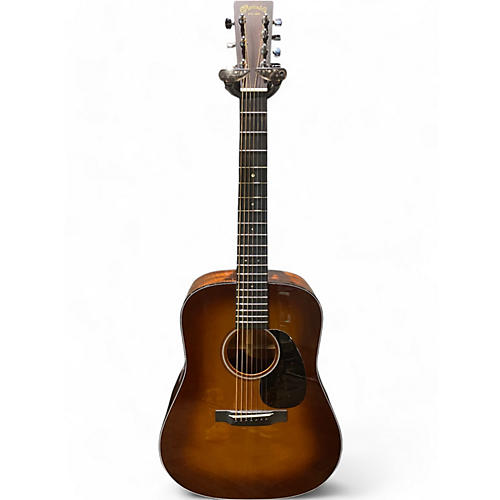 Used Martin CUSTOM D14F 7 STRING Antique Amber Acoustic Guitar Antique Amber