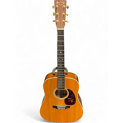 Used Martin CUSTOM Natural Acoustic Guitar