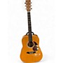 Used Martin CUSTOM SPRUCE AND OVANGKOL ACOUSTIC GUITAR Natural Acoustic Guitar Natural