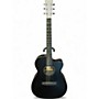 Used Martin CUSTOM X SERIES BLACK Acoustic Electric Guitar BLACK