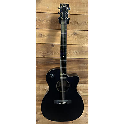 Martin Used Martin CUSTOM X SERIES Black Acoustic Electric Guitar