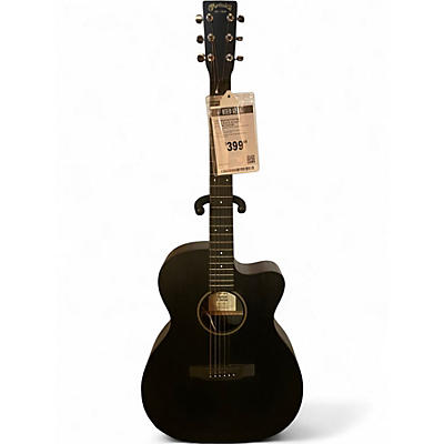 Used Martin CUSTOM X SERIES Black Acoustic Electric Guitar