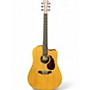 Used Martin CUSTOM X SERIES  NATURAL Acoustic Electric Guitar NATURAL
