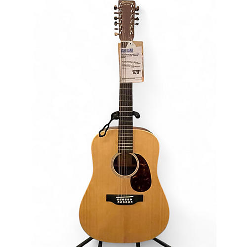 Martin Used Martin CUSTOM X SERIES Natural 12 String Acoustic Guitar Natural