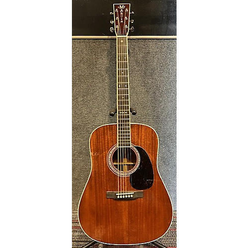 Martin Used Martin Custom D Mahogany Natural Acoustic Guitar Natural