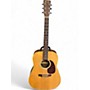 Used Martin Custom D14 Natural Acoustic Guitar Natural