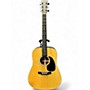 Used Martin Custom D28 Natural Acoustic Electric Guitar Natural