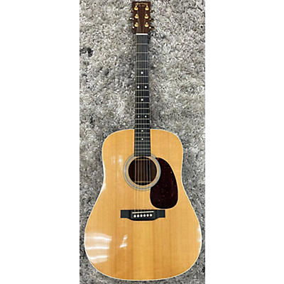 Martin Used Martin Custom Dreadnaught Natural Acoustic Guitar