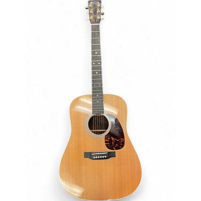 Used Martin Custom Dreadnought Natural Acoustic Guitar