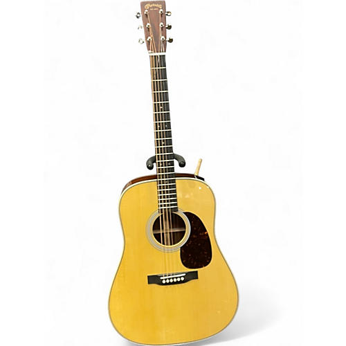Used Martin Custom HD28 Natural Acoustic Guitar Natural