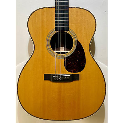 Martin Used Martin Custom OM28 VTS Natural Acoustic Guitar