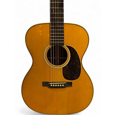 Used Martin Custom Shop 000-28 Authentic 1937 Stage 1 Aging Natural Vintage Natural Acoustic Guitar