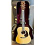 Used Martin Used Martin Custom Shop D14F Natural Acoustic Guitar Natural