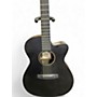 Used Martin Custom X Series Black Acoustic Electric Guitar Black