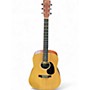 Used Martin Custom X Series Centennial Dreadnought Natural Acoustic Electric Guitar Natural