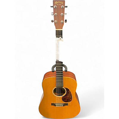 Used Martin Custom X Series Dreadnought Natural Acoustic Electric Guitar