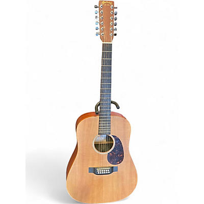 Used Martin Custom X Series Natural 12 String Acoustic Electric Guitar