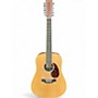 Used Martin Custom X-Series Natural 12 String Acoustic Guitar Natural